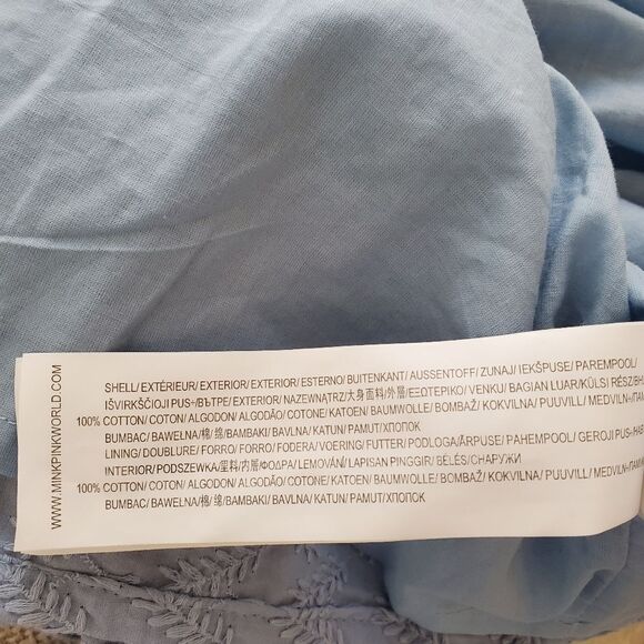 Minkpink Textured Sweetheart Mini Dress sz Med - Picture 14 of 15